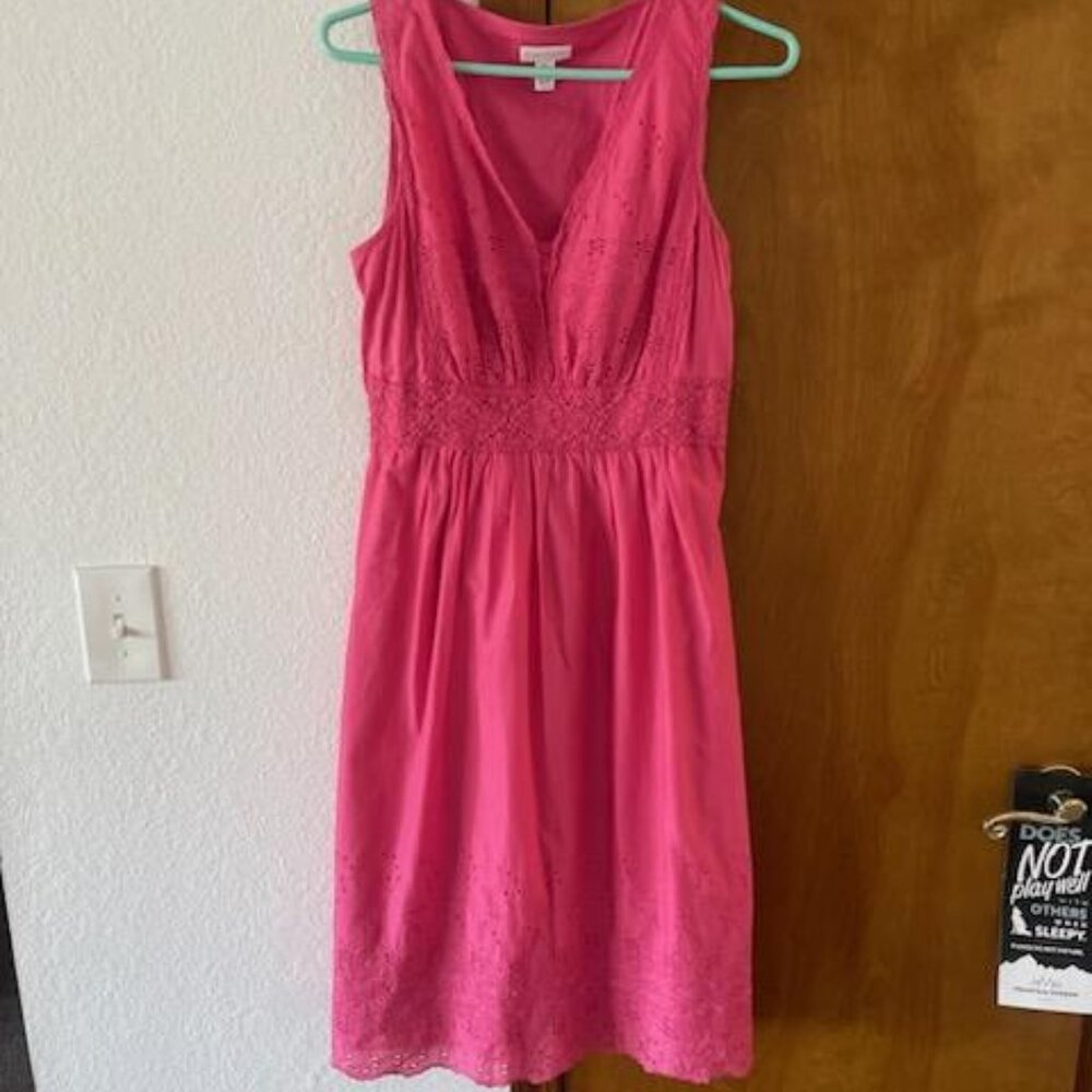 Charter Club Pink Dress, Lined, Size M